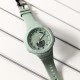 Спортивные женские часы Sanda 6005 Green с комбинированным циферблатом и подсветкой