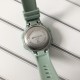 Спортивные женские часы Sanda 6005 Green с комбинированным циферблатом и подсветкой