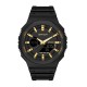 Мужские спортивные часы Sanda 6016 Black-Gold с комбинированным циферблатом и водозащитой 50м