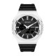 Мужские спортивные часы Sanda 6016 White-Black с комбинированным циферблатом и водонепроницаемостью 50 м