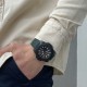 Мужские спортивные часы Sanda 3118 Black-Blue с водонепроницаемостью 50 м и календарем