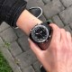 Мужские спортивные часы Sanda 6029 Black-Silver с комбинированным циферблатом и подсветкой