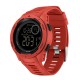 Мужские спортивные часы Sanda 2125 Red-Black с электронным циферблатом и подсветкой