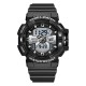 Мужские спортивные часы Sanda 3129 Black-White с электронным механизмом и водозащитой 50 м