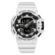 Мужские спортивные часы Sanda 3129 White с комбинированным циферблатом и водозащитой 50 м