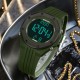 Мужские тактические часы Sanda 6093 Army Green с электронным циферблатом и подсветкой