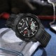 Мужские тактические часы Sanda 3360 Black White с комбинированным циферблатом и водозащитой 5 ATM