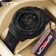 Тактические часы Sanda 2145 Black с электронным циферблатом и водонепроницаемостью 5 ATM