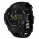 Тактические часы Sanda 2145 Black с электронным циферблатом и водонепроницаемостью 5 ATM