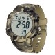 Тактические часы Sanda 2182 Camo Yellow-White с электронным циферблатом и водозащитой 5 ATM