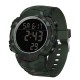 Мужские тактические часы Sanda 2182 Camo Green-Black с электронным циферблатом и подсветкой