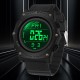 Тактические часы Sanda 2159 All Black с электронным циферблатом и защитой 5 ATM