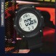 Мужские тактические часы Sanda 2159 Black-White с электронным циферблатом и водозащитой 5 ATM