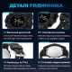 Мужские тактические часы Sanda 2159 Black-White с электронным циферблатом и водозащитой 5 ATM