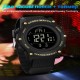 Тактические мужские часы Sanda 2159 Black-Green с электронным циферблатом и водонепроницаемостью 5 ATM