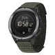 Мужские тактические часы Sanda 2197 Nylon Green с электронным циферблатом и подсветкой