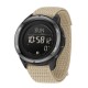 Тактические мужские часы Sanda 2197 Nylon Khaki с электронным циферблатом и подсветкой