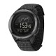 Мужские тактические часы Sanda 2198 Nylon All Black с электронным циферблатом и подсветкой
