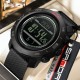 Тактические часы Sanda 5106 All Black с электронным циферблатом и водонепроницаемостью 5 ATM