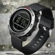 Тактические мужские часы Sanda 5106 Black-Silver с водонепроницаемостью 5 ATM и подсветкой