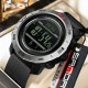 Тактические мужские часы Sanda 5106 Black-Silver с водонепроницаемостью 5 ATM и подсветкой