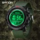 Тактические часы Sanda 5106 Black-Green с электронным циферблатом и водонепроницаемостью 5 ATM