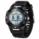 Тактические часы Sanda 5107 Black-White с электронным циферблатом и водонепроницаемостью 5 ATM