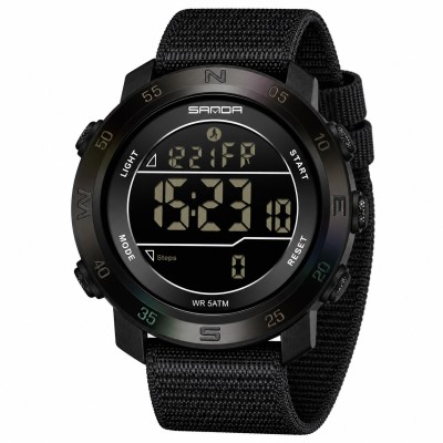 Sanda 2213 Nylon All Black