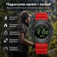 Мужские тактические часы Sanda 6369 Silicone Army Green с водонепроницаемостью 5 ATM