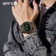 Спортивные мужские часы Sanda 6369 Nylon Brown с нейлоновым ремешком и подсветкой