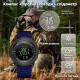 Спортивные мужские часы Sanda 6369 Nylon Brown с нейлоновым ремешком и подсветкой