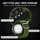 Мужские тактические часы Sanda 6369 Nylon Army Green с нейлоновым ремешком и 5 ATM