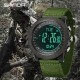 Мужские тактические часы Sanda 6369 Nylon Army Green с нейлоновым ремешком и 5 ATM