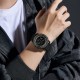 Тактические спортивные часы Sanda 6391 Silicone Black с электронным циферблатом и подсветкой