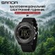 Тактические часы Sanda 6391 Silicone Green с водонепроницаемостью 5 ATM и подсветкой