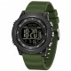 Тактические часы Sanda 6391 Silicone Green с водонепроницаемостью 5 ATM и подсветкой