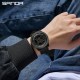 Тактические часы Sanda 6391 Nylon Black с водонепроницаемостью 5 ATM и подсветкой