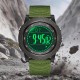 Мужские тактические часы Sanda 6391 Nylon Green с электронным циферблатом и водонепроницаемостью 5 ATM