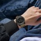 Мужские спортивные часы Sanda 6391 Nylon Brown с электронным циферблатом и защитой 5 ATM