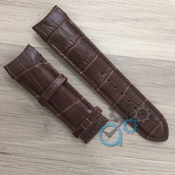 Ремешок Tissot 24/22 Brown коричневый из PU кожи (SKU 1051-0167)