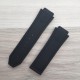 Ремешок Hublot 26/22 Green комбинированный зеленый каучук и PU-кожа (1051-0239)