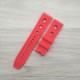 Ремешок Breitling 22/20 Red красный каучуковый для часов (1051-0289)