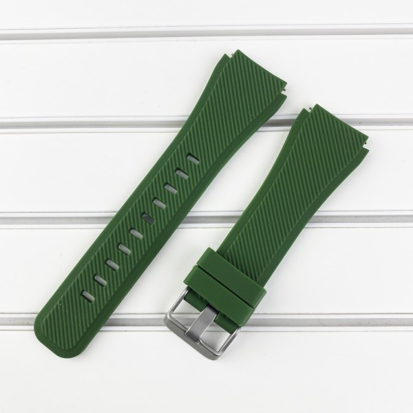 Ремешок Modfit 22 мм All Green для смарт-часов силиконовый зеленый 1051-0365