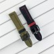 Ремешок Modfit 22 мм Black-Red STOPPED для смарт-часов (1051-0367) — силиконовый браслет