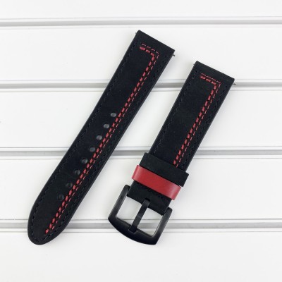 Ремешок Modfit 22 мм Black-Red STOPPED