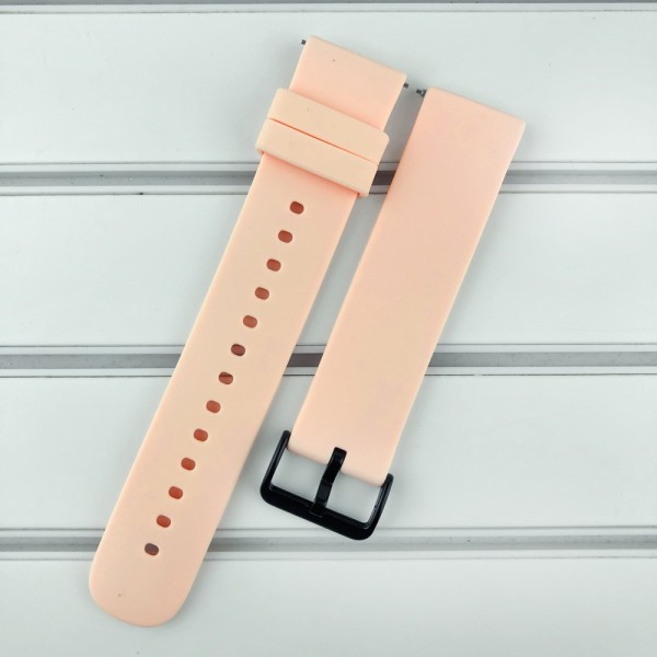 Силиконовый ремешок Modfit Silicon Original 20 mm Pink для смарт-часов розовый
