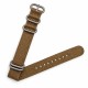 Ремешок NATO Khaki 18 мм нейлоновый для мужских часов (SKU: 1051-0479)