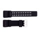 Ремінець для годинника Skmei 1356/1358/1680BK Black чорний каучуковий, 26 см