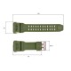 Ремешок для часов Skmei 1965AG Army Green зеленый каучуковый 26.5 см (1051-0504)