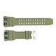 Ремінець для годинника Skmei 1818CMGN Green Camo каучуковий камуфляжний, довжина 26.5 см